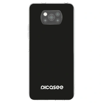 Picasee silikonski črni ovitek za Xiaomi Poco X3 Pro - Picasee
