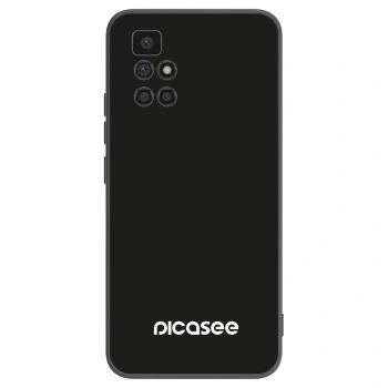 Picasee silikonski črni ovitek za Xiaomi Redmi 10 - Picasee