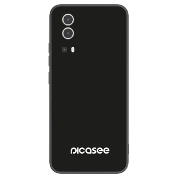 Picasee silikonski črni ovitek za Vivo Y72 5G - Picasee
