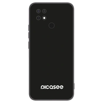 Picasee silikonski črni ovitek za Xiaomi Redmi 10C - Picasee
