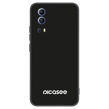 Picasee silikonski črni ovitek za Vivo Y52 5G - Picasee