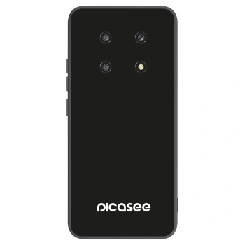Picasee silikonski črni ovitek za Honor Magic4 Lite 5G - Picasee