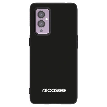 Picasee silikonski črni ovitek za OnePlus 9 - Picasee