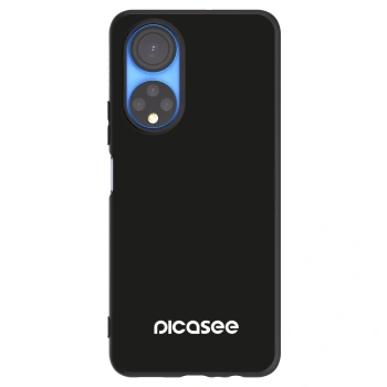 Picasee silikonski črni ovitek za Honor X7 - Picasee