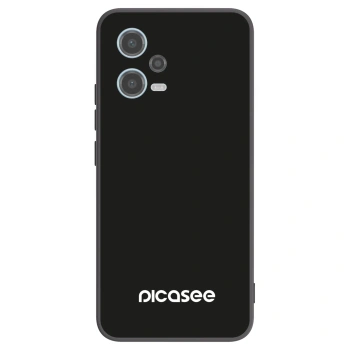 Picasee silikonski črni ovitek za Xiaomi Redmi Note 12 5G - Picasee
