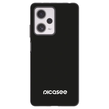 Picasee silikonski črni ovitek za Xiaomi Redmi Note 12 Pro+ 5G - Picasee