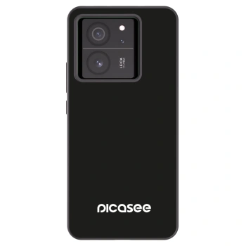 Picasee silikonski črni ovitek za Xiaomi 13T Pro - Picasee