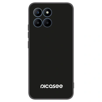Picasee silikonski črni ovitek za Honor 70 Lite - Picasee