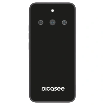Picasee silikonski črni ovitek za Realme 11 Pro+ - Picasee