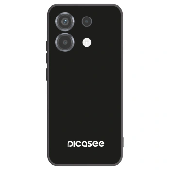 Picasee silikonski črni ovitek za Xiaomi Poco X6 - Picasee
