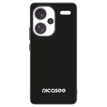Picasee silikonski črni ovitek za Xiaomi Redmi Note 13 Pro+ 5G - Picasee