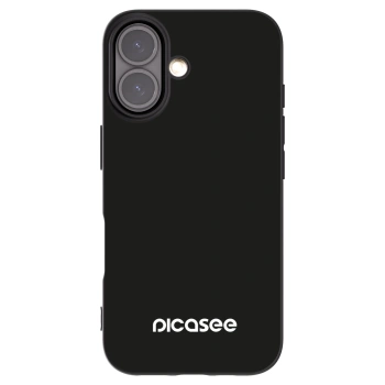 Picasee silikonski črni ovitek za Apple iPhone 16 - Picasee