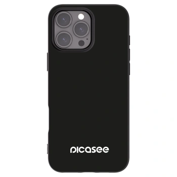 Picasee silikonski črni ovitek za Apple iPhone 16 Pro Max - Picasee