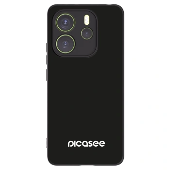 Picasee silikonski črni ovitek za Xiaomi Redmi Note 14 4G - Picasee