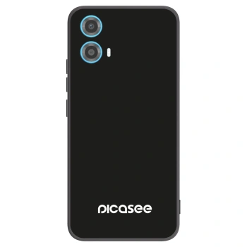 Picasee silikonski črni ovitek za Motorola Moto G34 5G - Picasee