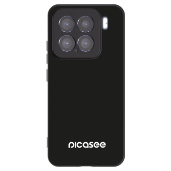 Picasee silikonski črni ovitek za Xiaomi 15 - Picasee