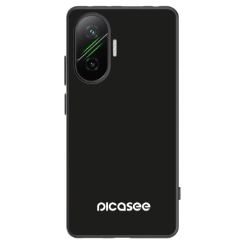Picasee silikonski črni ovitek za Xiaomi Poco F7 5G - Picasee