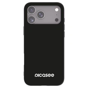 Picasee silikonski črni ovitek za Apple iPhone 17 Pro Max - Picasee