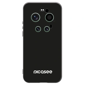 Picasee silikonski črni ovitek za Xiaomi 17 Ultra - Picasee