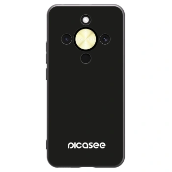 Picasee silikonski črni ovitek za Honor Magic8 Lite 5G - Picasee