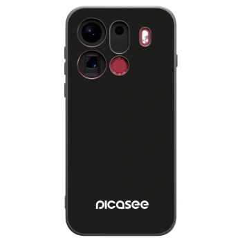 Picasee silikonski črni ovitek za OPPO Find X9 Pro - Picasee
