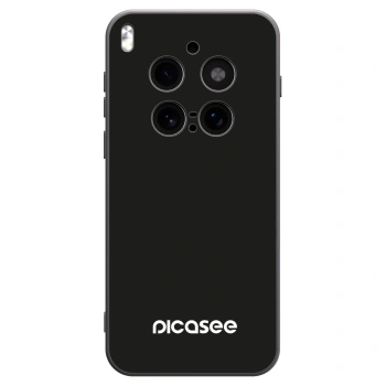 Picasee silikonski črni ovitek za Vivo X300 Pro - Picasee