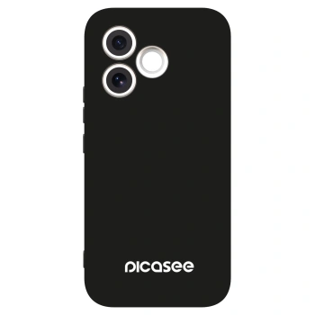 Picasee silikonski črni ovitek za Honor 600 Lite - Picasee