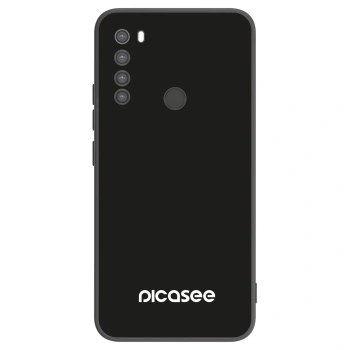 Picasee silikonski črni ovitek za Xiaomi Redmi Note 8 - Picasee