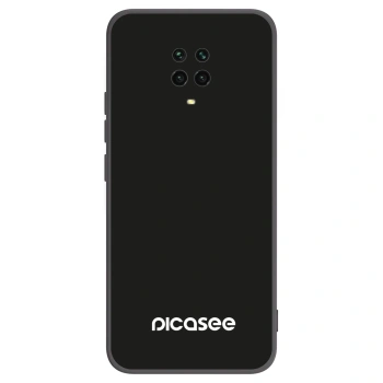 Picasee silikonski črni ovitek za Xiaomi Redmi Note 9 Pro - Picasee