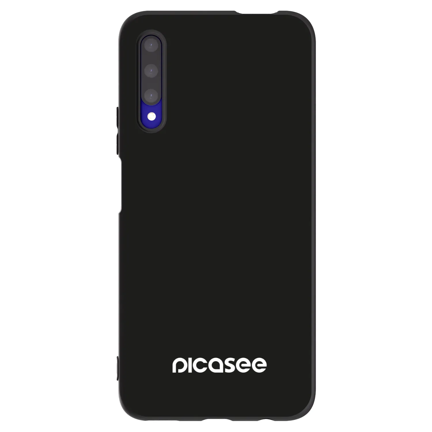 Picasee silikonski črni ovitek za Honor 9X Pro - Picasee