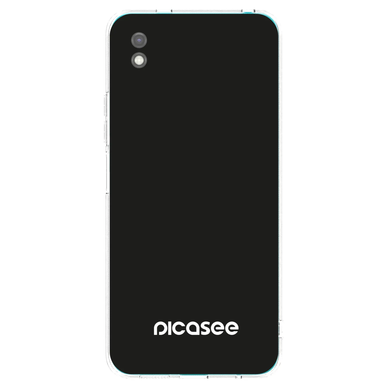 Picasee silikonski črni ovitek za Xiaomi Redmi 9A - Picasee