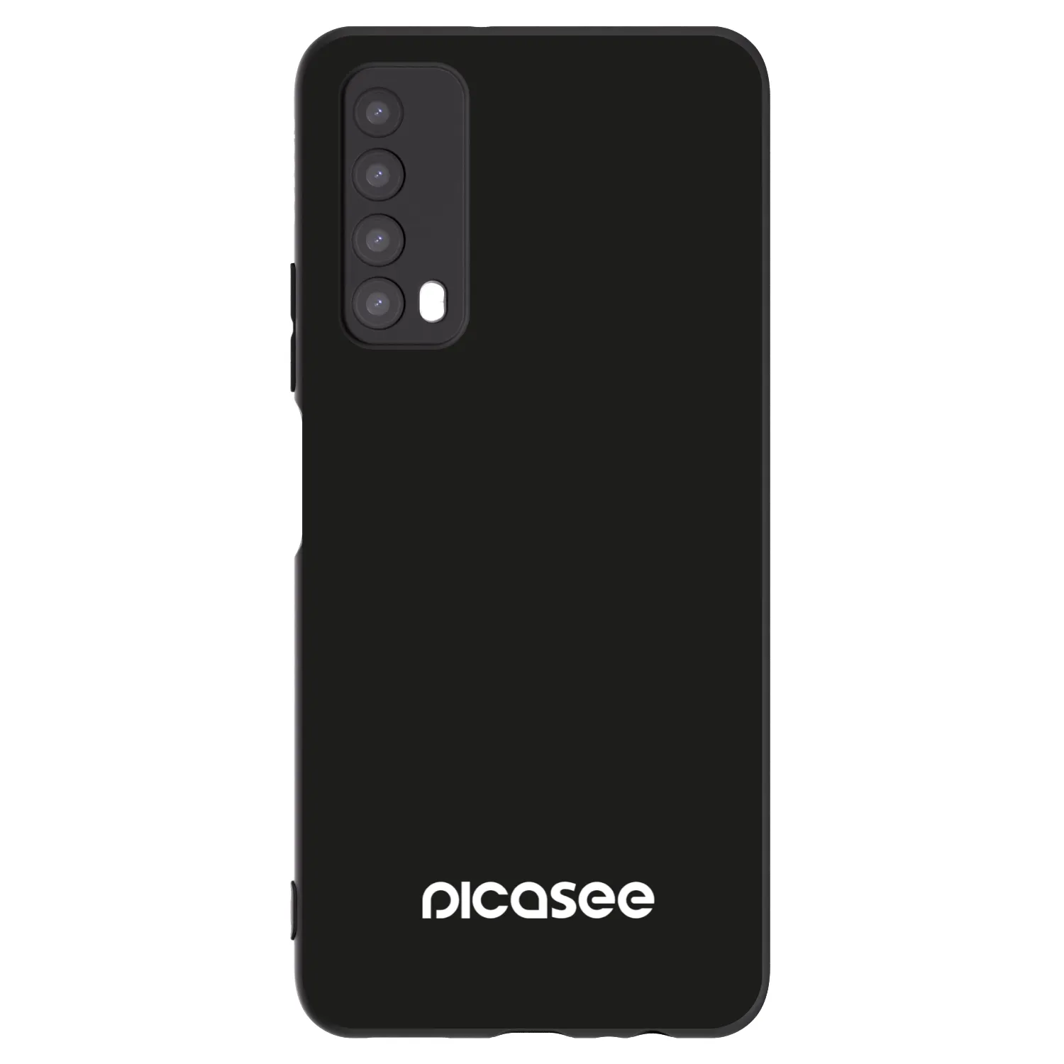 Picasee silikonski črni ovitek za Huawei P Smart 2021 - Picasee