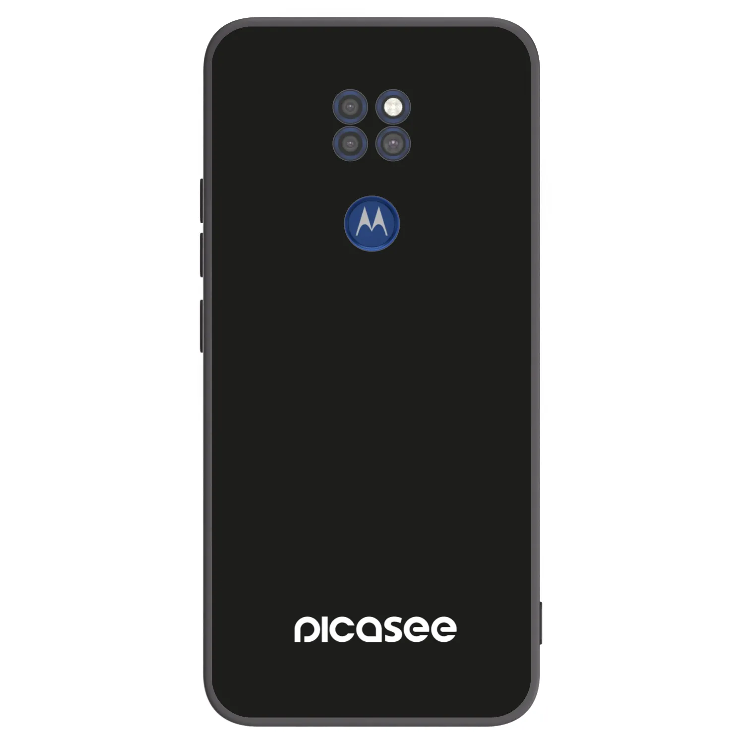 Picasee silikonski črni ovitek za Motorola Moto G9 Play - Picasee