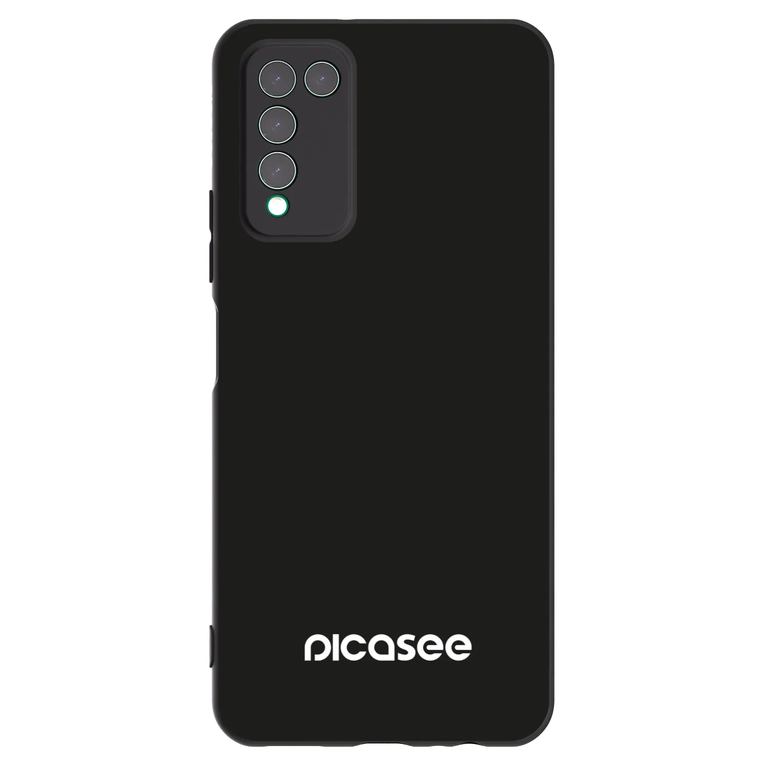 Picasee silikonski črni ovitek za Honor 10X Lite - Picasee