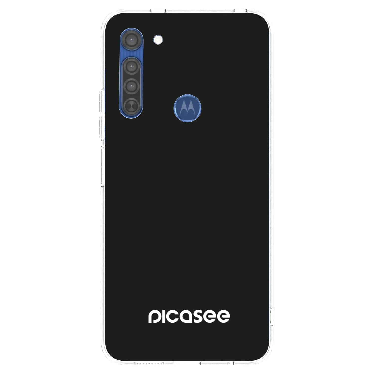 Picasee silikonski prozorni ovitek za Motorola Moto G8 - Picasee