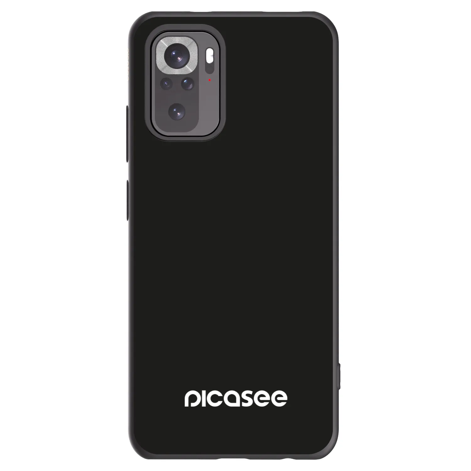 Picasee silikonski črni ovitek za Xiaomi Redmi Note 10 - Picasee