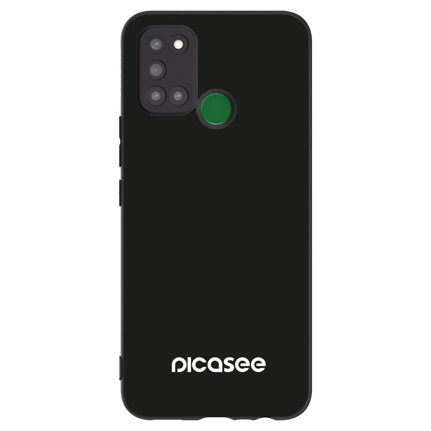 Picasee silikonski črni ovitek za Realme 7i - Picasee