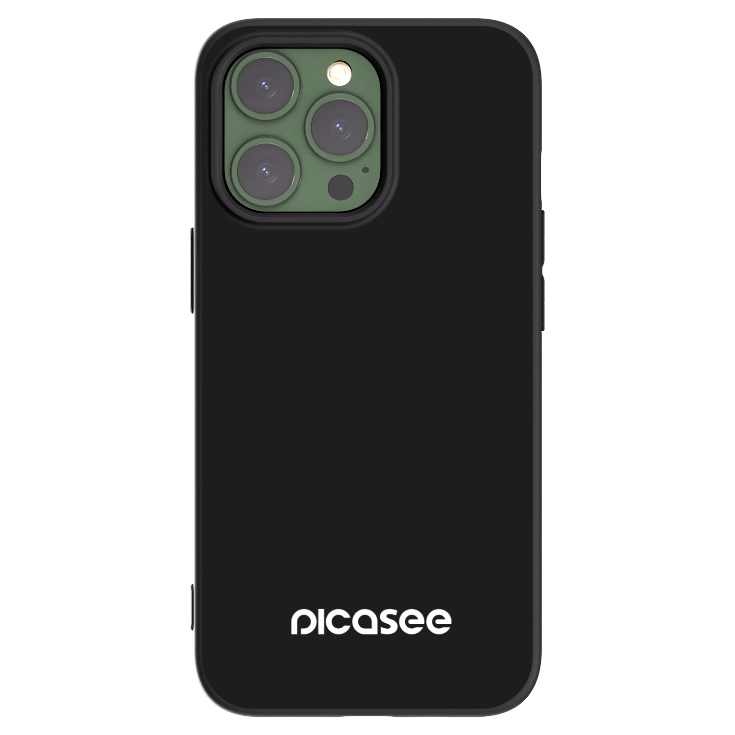 Picasee silikonski črni ovitek za Apple iPhone 13 Pro - Picasee