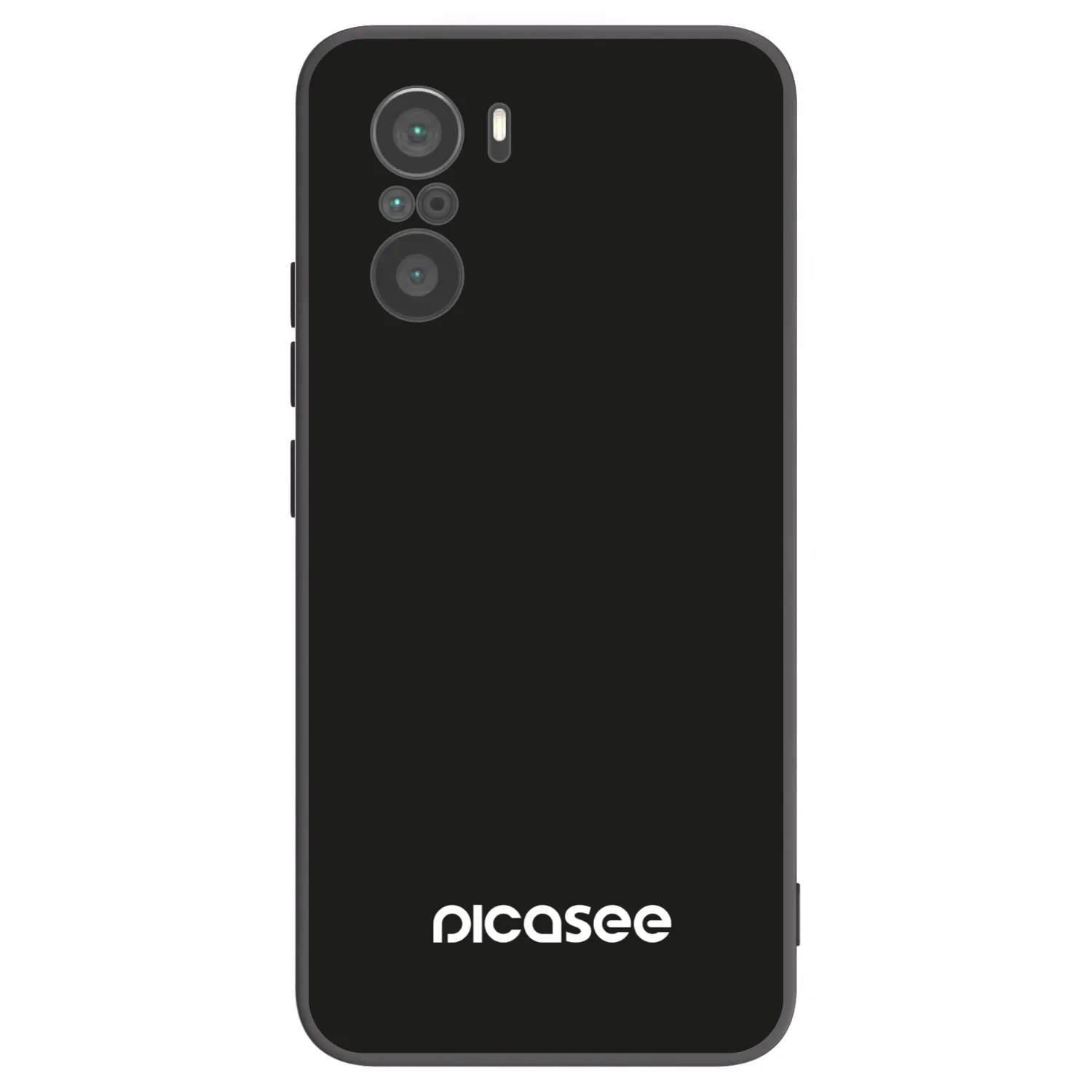 Picasee silikonski črni ovitek za Xiaomi Poco F3 - Picasee