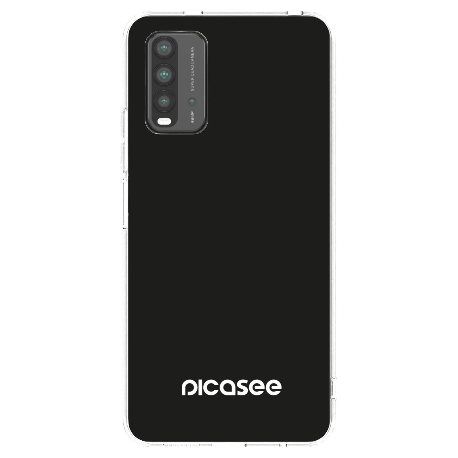 Picasee silikonski črni ovitek za Xiaomi Redmi 9T - Picasee