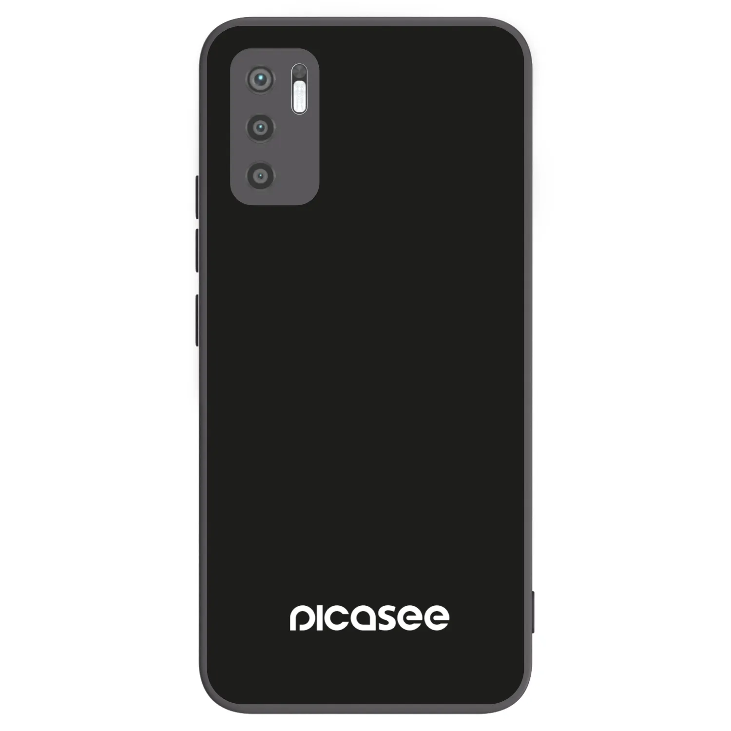 Picasee silikonski črni ovitek za Xiaomi Redmi Note 10 5G - Picasee