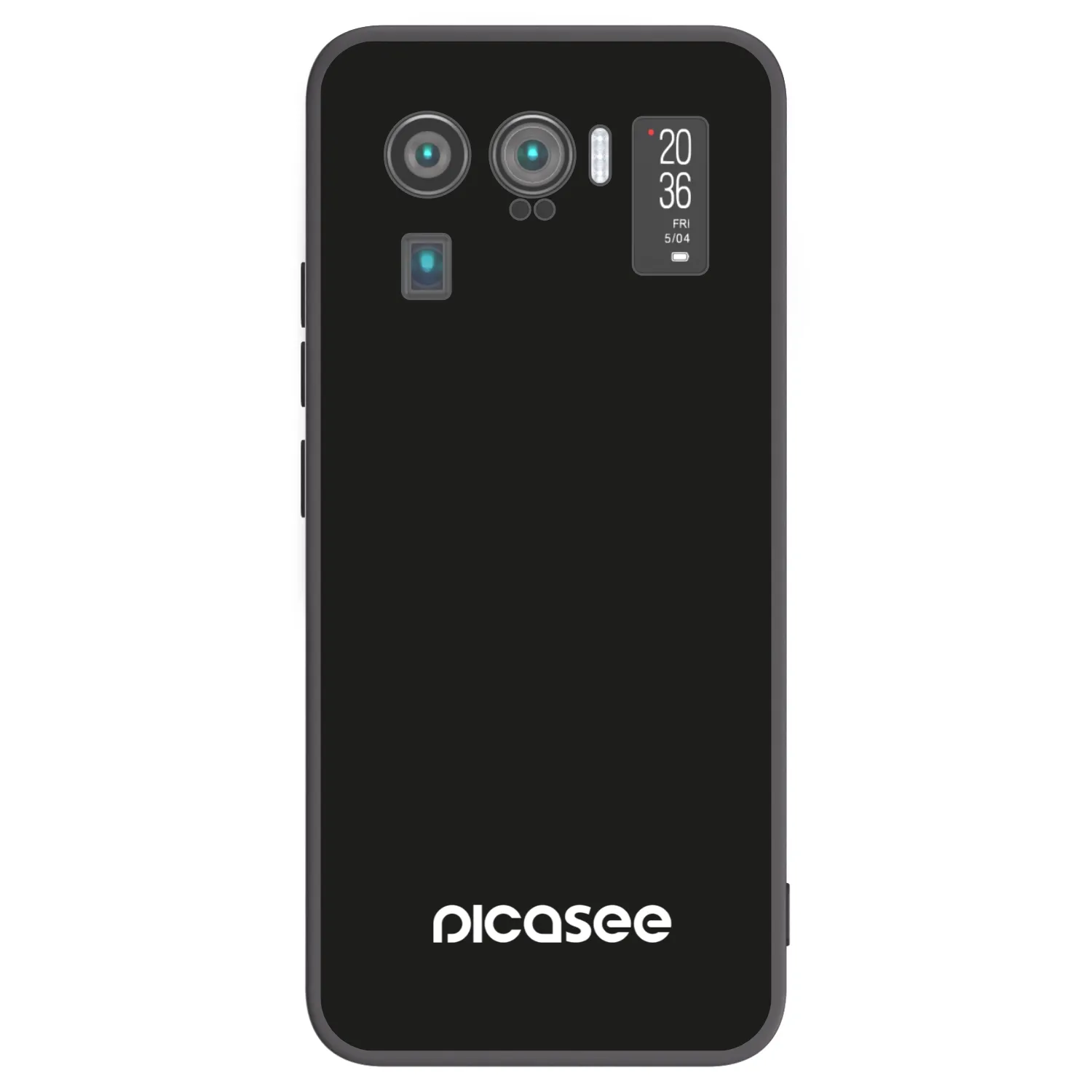 Picasee silikonski črni ovitek za Xiaomi Mi 11 Ultra - Picasee