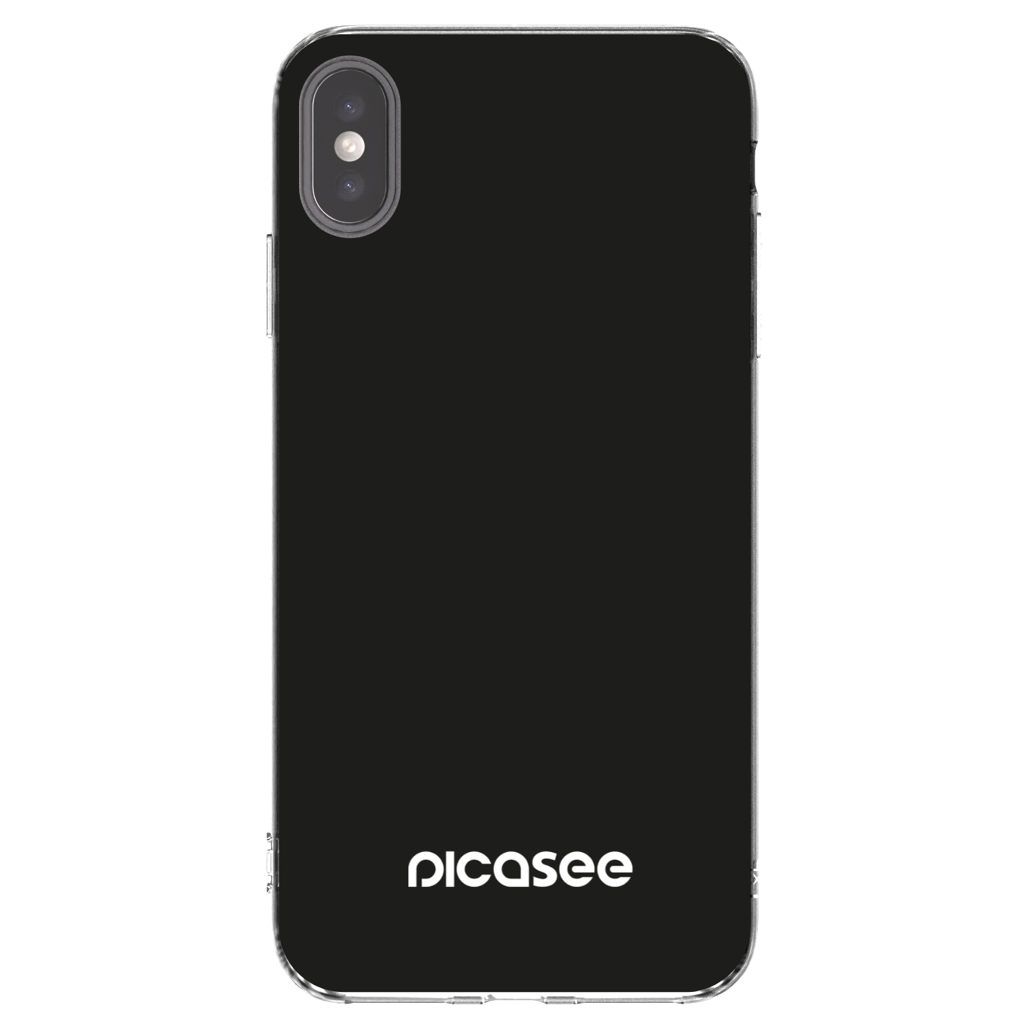 Picasee silikonski prozorni ovitek za Apple iPhone XS Max - Picasee