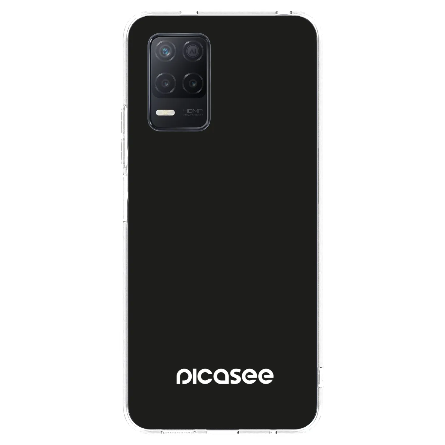 Picasee silikonski prozorni ovitek za Realme 8 5G - Picasee