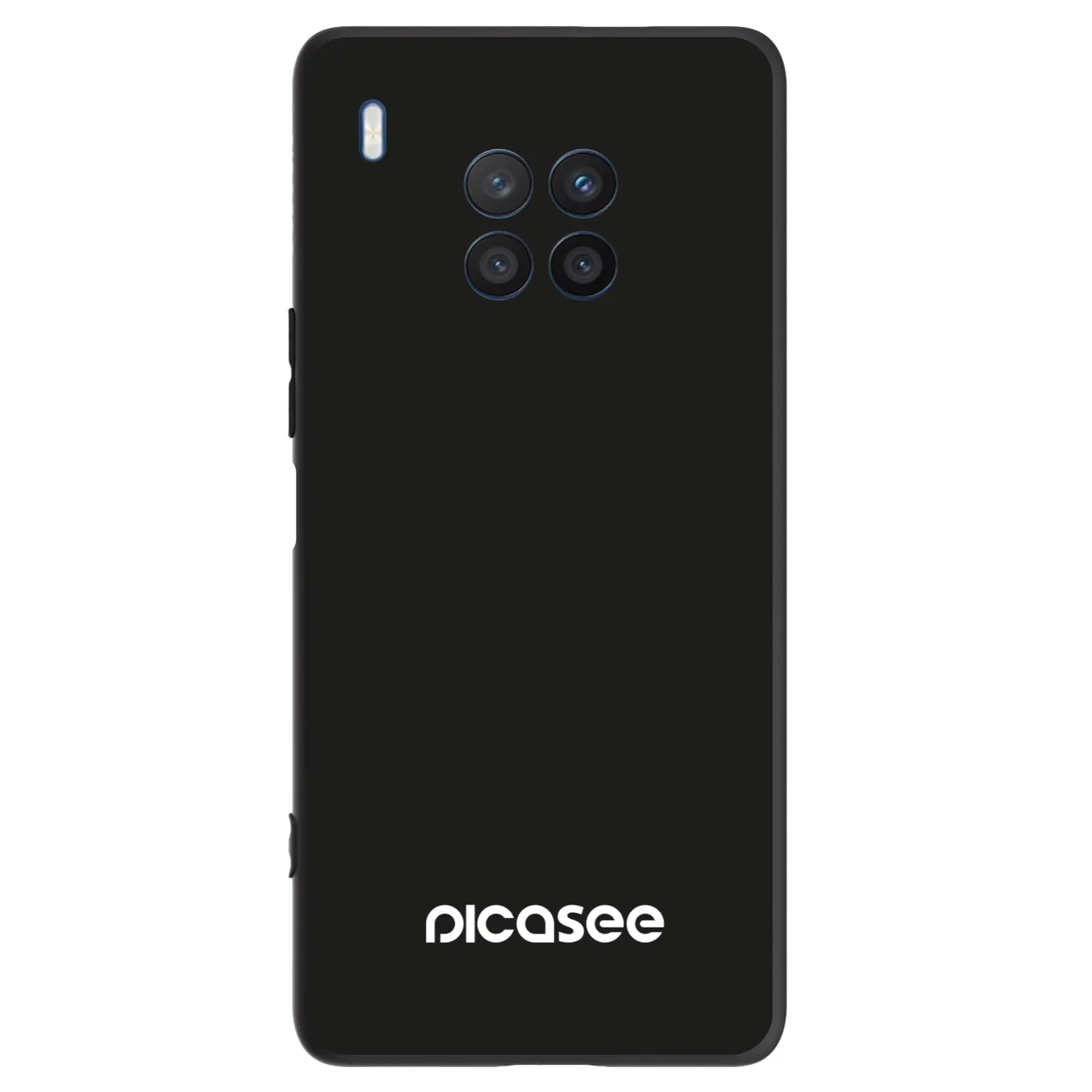 Picasee silikonski črni ovitek za Honor 50 Lite - Picasee