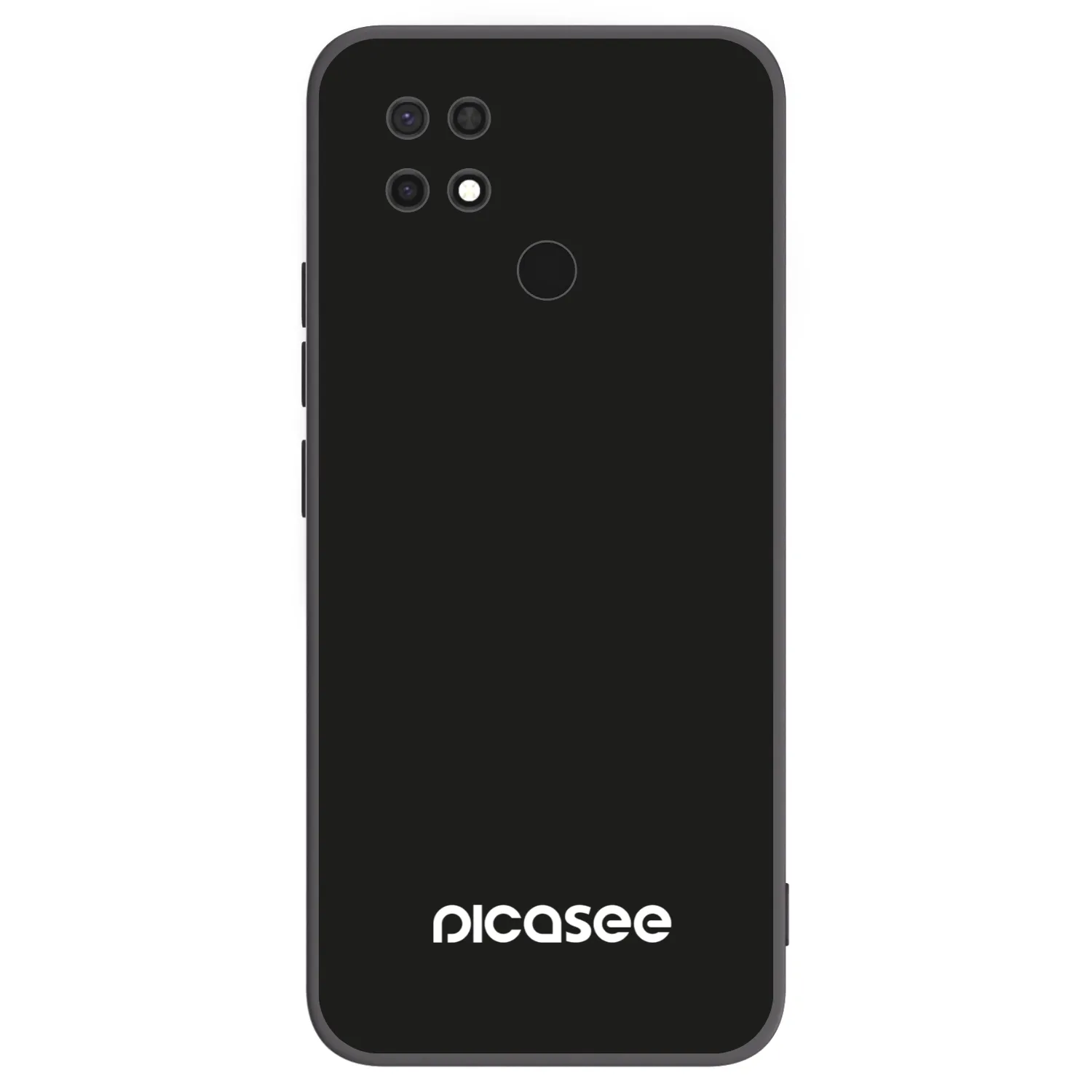 Picasee silikonski črni ovitek za Xiaomi Redmi 10C - Picasee