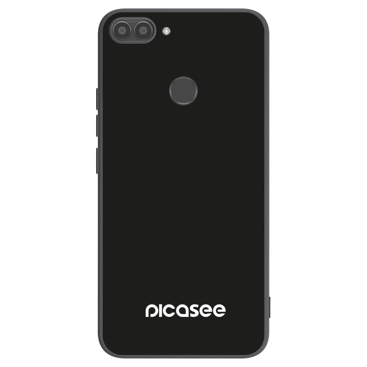 Picasee silikonski črni ovitek za Huawei P Smart - Picasee