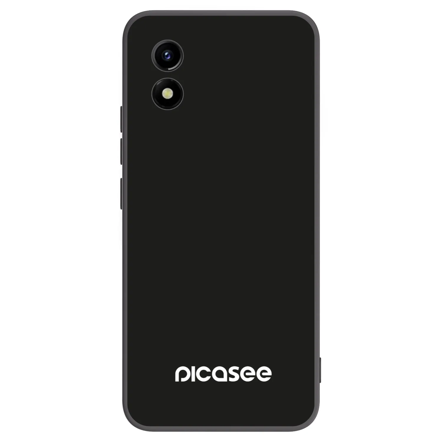 Picasee silikonski črni ovitek za Vivo Y01 - Picasee