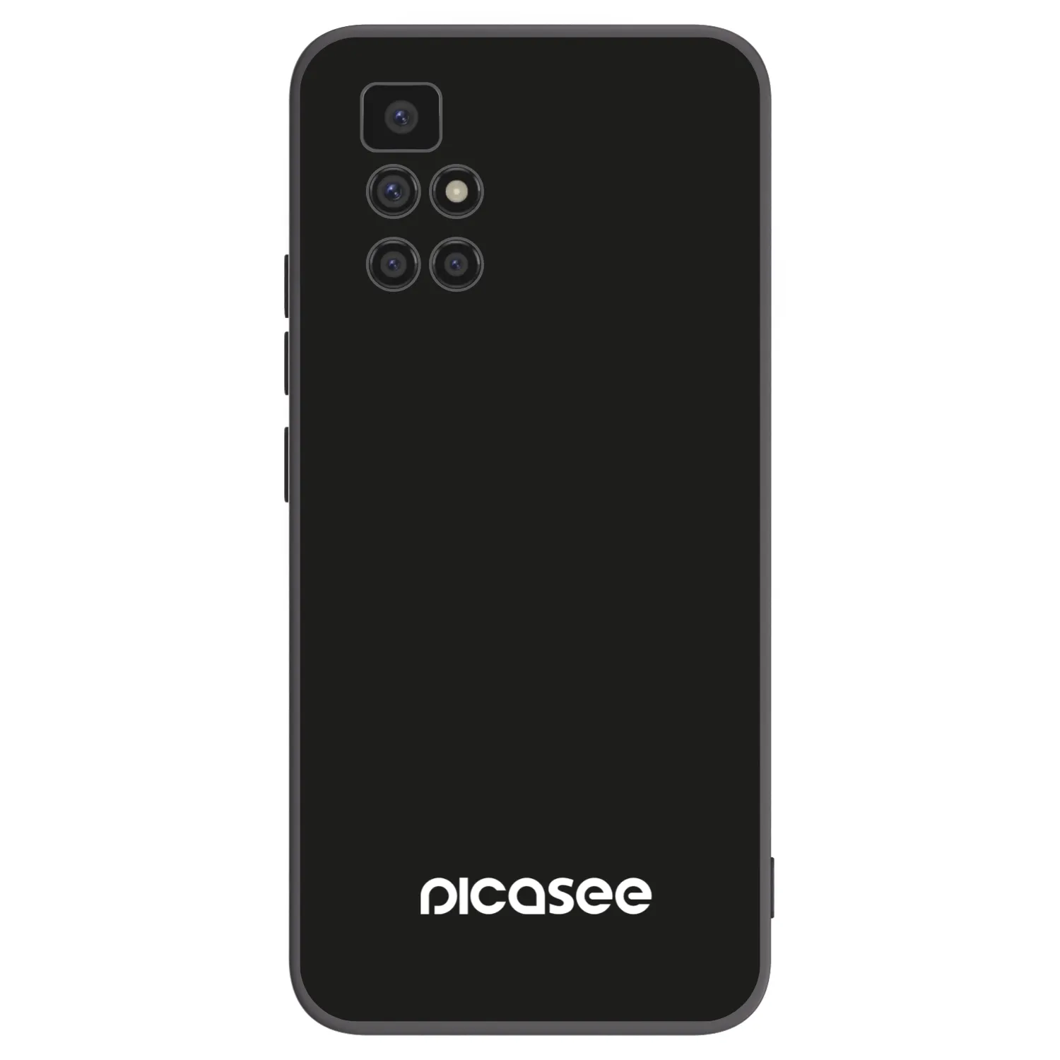 Picasee silikonski črni ovitek za Xiaomi Redmi 10 (2022) - Picasee