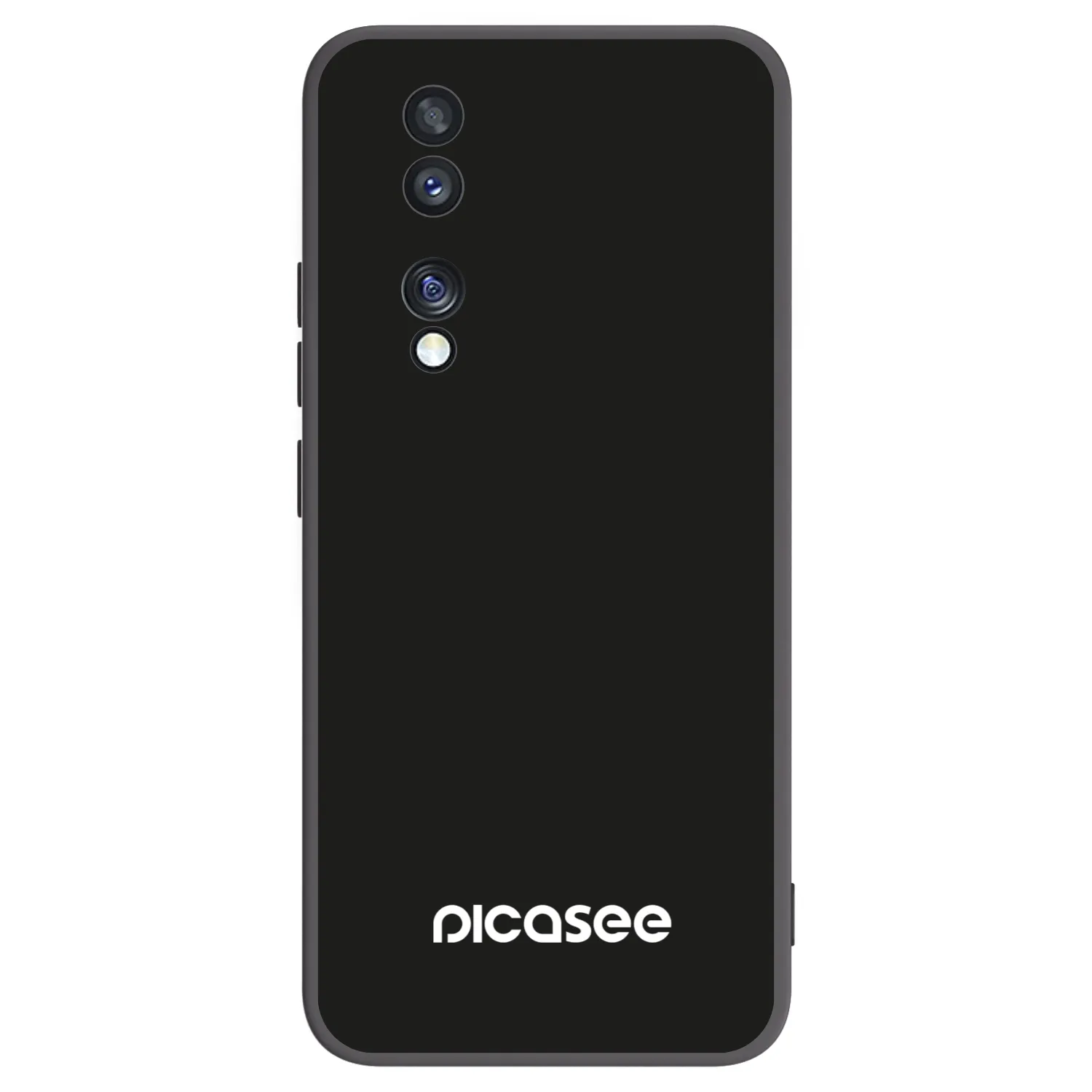 Picasee silikonski črni ovitek za Honor 70 - Picasee